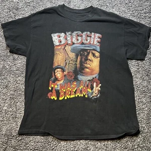 THE NOTORIOUS B.I.G. "It Was All a Dream" T-SHIRT Biggie Size L - Picture 1 of 6
