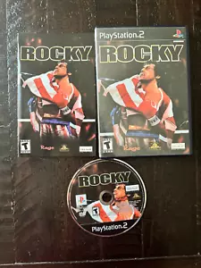 Rocky (Sony PlayStation 2, 2002) Complete W/ Manual Tested Disc near Mint EUC - Picture 1 of 5