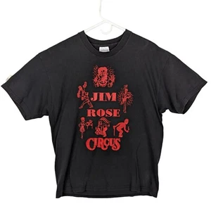 Vtg 90s Jim Rose Circus Seattle Alternative NIN Tour Iconic Show T-Shirt Size XL - Picture 1 of 15