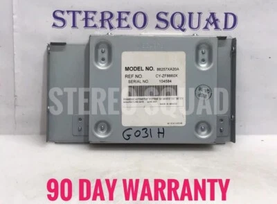 Módulo de control del sistema de navegación Subaru Tribeca 2008 86257XA20A "G031H" Foto 1 de 4