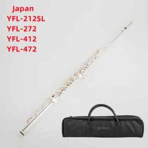Flute 212 272 412 472 Cupronickel C Key 16 Hole Flute Silver Plated With Case - Picture 1 of 24