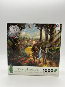 Thomas Kinkade 75th Anniversary The Wizard Of Oz 1000 Piece Jigsaw Puzzle 2013 - Picture 1 of 3
