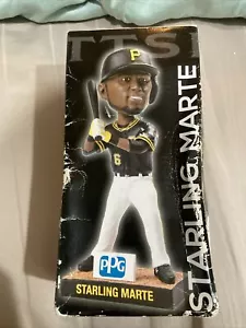 Starling Marte 2015 Pittsburgh Pirates Baseball Bobblehead In Original Packaging - Picture 1 of 8