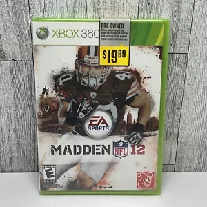 Madden NFL 12 Game Xbox 360 New Sealed - Picture 1 of 20
