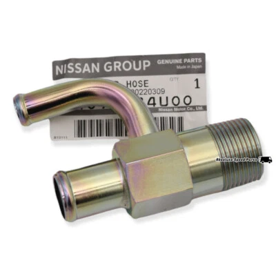 NUEVO Conector de manguera de agua trasera Nissan para bloquear RB26DETT R33 R34 GTR 14075-24U00 Foto 1 de 4