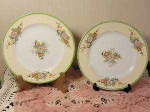 Zwei 6,5 Zoll Kuchen/Snackplatten Hergestellt in Japan - Bild 1 von 4