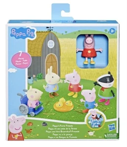 Peppa Pig Farm Fun Mrs Badger & Chicks Juego de 7 piezas Hasbro NUEVO - Imagen 1 de 3
