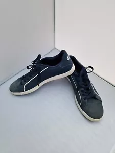 Lacoste Graduate Trainers Suede Blue Size 8 UK - Picture 1 of 8
