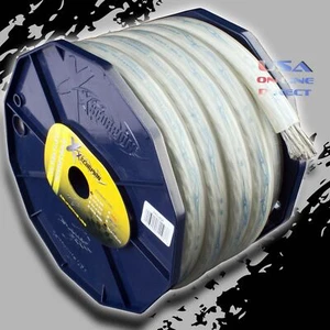 2 Stärke 25 Fuß PLATIN Power Ground OFC Draht Kupfer UTV Marine Qualität Kabel AWG - Bild 1 von 13