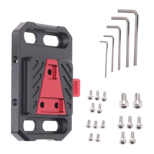V-Lock Mounting QR Plate For Camera V-Mount Battery Gusset 15mm Rail Rod Clamp - Picture 1 of 11