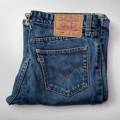 Levis 559 Bootcut Denim Jeans Womens Size 30 Waist Blue Casual Style Fashion Fit - Image 1 of 4