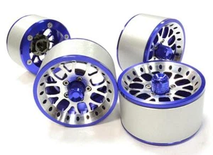 High Mass 2.2 Size Alloy Y14 Spoke Beadlock Wheel (4) for Scale Off-Road Crawler - Picture 1 of 1