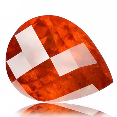 Top Fanta Red Spessartine garnet 2.95ct  100% natural earth mined - Image 1 of 3