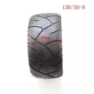 Motorcycle modified 8'' vacuum tire Rear 130/50-8 Tubeless Tyre Monkey Z50 Z50J - Picture 1 of 5