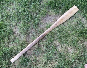"MANGO DE HACHA ANCHA OFFSET HICKORY 36" ~ Acabado al fuego ~ Derecha o Izquierda ~ Hecho Amish - Imagen 1 de 7