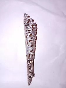 Brosche Silber Blumenhalter - Bild 1 von 5