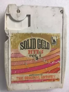 8 Track Solid Gold Hits vol 1 Original Artists Liberty LTR 8693 - Foto 1 di 4
