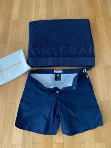 Set-Orlebar Brown Badeshort -Gr.32 James Bond , Marineblau und Original Badetuch - Bild 1 von 6
