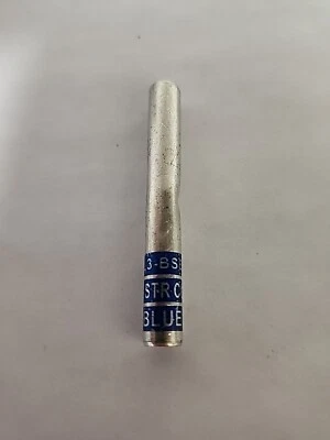 Compression Lug - Blue #6 AWG Double End Barrel Coupling - Image 1 of 3