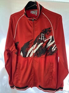 Houston Rockets Zipway Technology Lightweight Paint Splash Full-Zip Jacket - Med - Picture 1 of 9