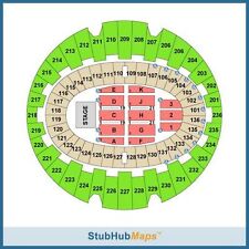 The Forum U2 Seating Chart