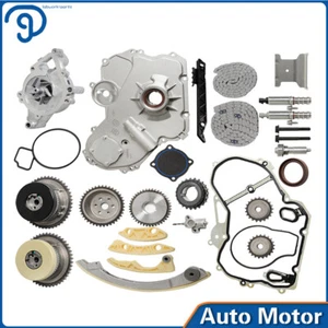 Timing Chain Kit VCT Selenoid Actuator Gear Water Pump For GM 2.2L 2.4L Ecotec - Bild 1 von 15