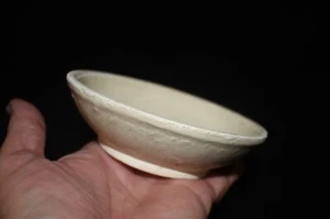Antique Chinese Sung / Song Period Marco Polo Ware Ceramic White Glazed Bowl - Picture 1 of 23