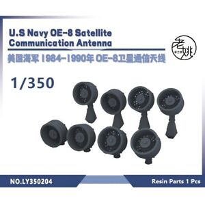 1/350 pièces de mise à niveau modèle antenne de communication par satellite US Navy OE-8