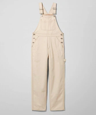 WEEKDAY Latzhose 'Ricki Twill Dungaree' - hellbeige - EUR 38 - Bild 1 von 3