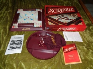 Crucisgrama de tocadiscos de lujo HASBRO SCRABBLE - Imagen 1 de 1