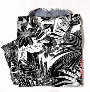 Tommy Bahama Veracruz Cay Santiago Palmen Kurzarm Hemd mit Knopfleiste XXXL Neu mit Etikett - Bild 1 von 10