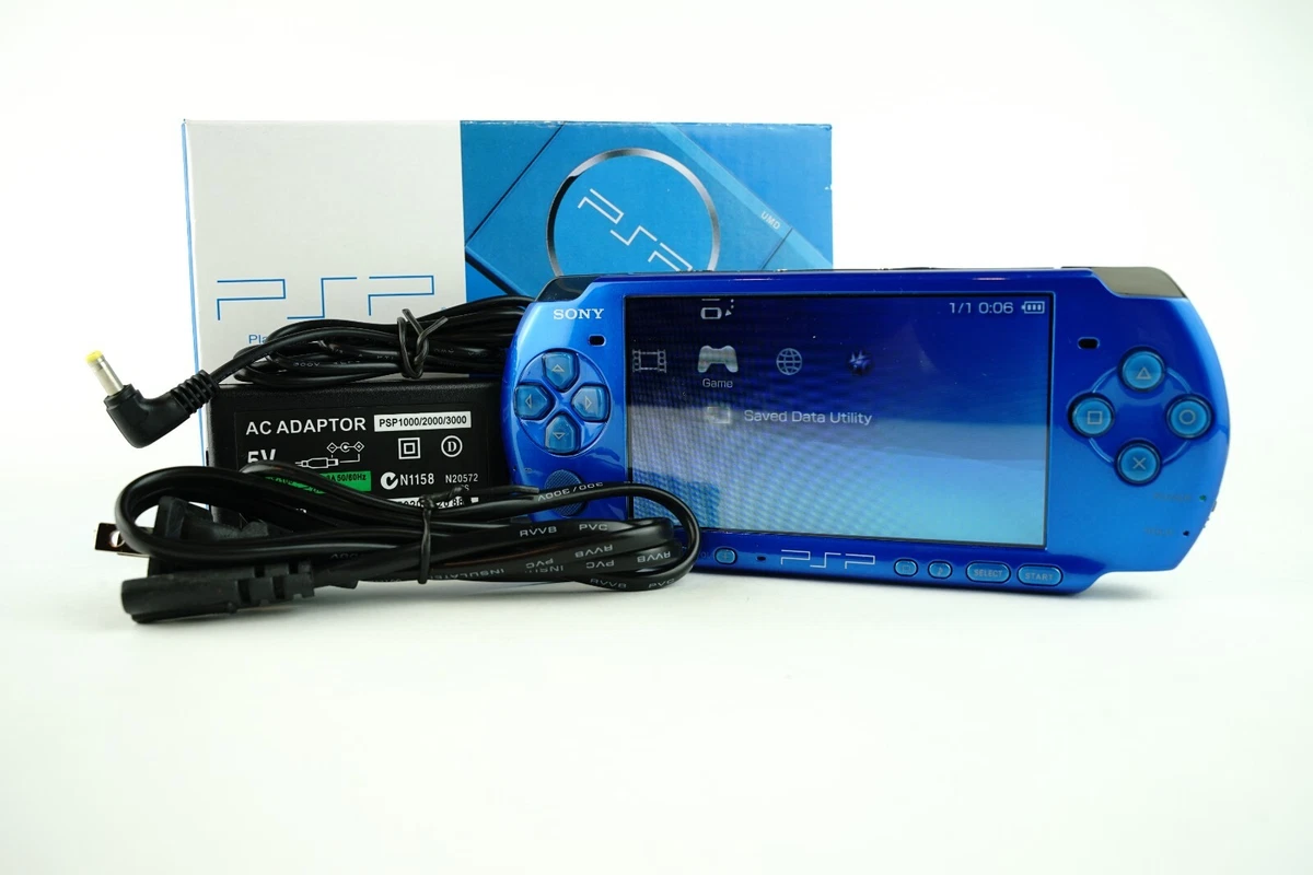 Preços baixos em PSP-3000 Azul Região LIVRE Consoles de videogame