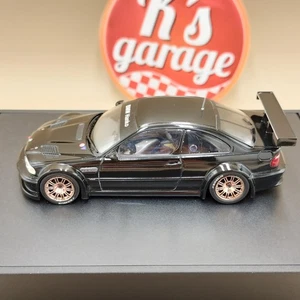 MINICHAMPS 1/43 BMW M3 GT 2001 Sondermodell 50 Jahre Hanko 80420151436 Black - Picture 1 of 10