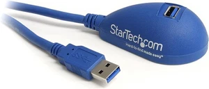 StarTech.com 5ft Desktop SuperSpeed USB 3.0 5Gbps Extension Cable - USB3SEXT5DSK - Picture 1 of 5