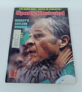 January 21, 1980 Sports Illustrated SI NHL Hockey Gordie Howe & Super Bowl - Picture 1 of 2