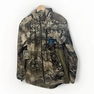 Scent Control Camo Jacket Mens S/M Lightweight Realtree Waterproof Hunting New - Picture 1 of 7