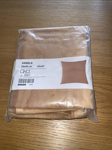 IKEA Sanela Cushion Cover 50 x 50 cm Beige / Yellow - Picture 1 of 2