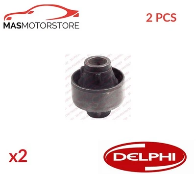 CONTROL ARM WISHBONE BUSH PAIR FRONT LOWER REAR DELPHI TD798W 2PCS I NEW - Image 1 of 4
