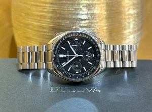 BULOVA watch LUNAR PILOT PRECISIONIST 262 kHz chrono 43,5mm ref. 96A299 - Imagen 1 de 8