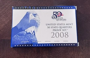 2008 -S State Quarter Proof set In original box with COA - Picture 1 of 2