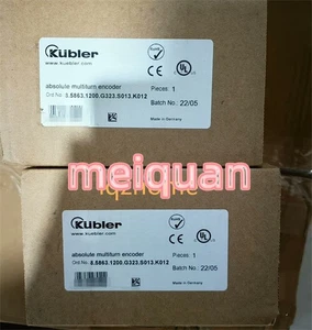 Kubler 8.5863.1200.G323.S013.K012 Encoder Brandneu Schneller Versand #DHL oder FedEx - Bild 1 von 1