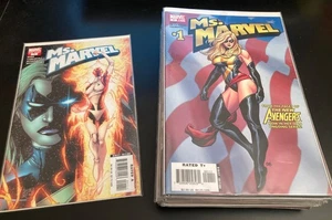 Großes Set *35* MS MARVEL / 2006: #1-5,9-15,18-20,22,25,26,28-35,37,43-46,48-50+1! - Bild 1 von 1