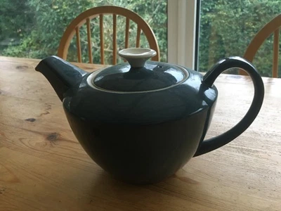 Used vintage Poole Pottery Blue Moon Tea Pot - Image 1 of 4