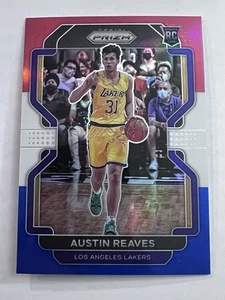 Panini Prizm Austin Reaves #165 2021-22 radiocontrol novato azul/blanco/rojo - Imagen 1 de 2
