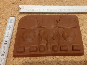Staatliche Museen Berlin Plakette Böttgersteinzeug Meissen, Türbekrönung - Bild 1 von 3