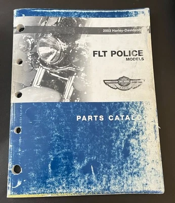 2003 Harley Davidson FLT Police Models Parts Catalog 99545-03 - Image 1 of 2