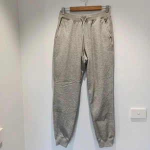 Uniqlo Womens Grey Heat tech Jogger Fleece Lined Athletic Sweatpants Medium - Picture 1 of 10