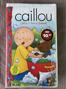 Caillou - Callou's Furry Friends VHS 2000 Clamshell - Picture 1 of 3