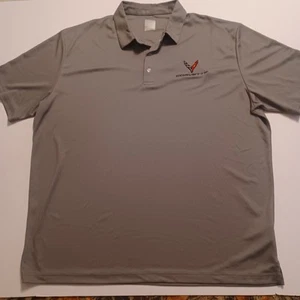 Callaway Golf Corvette Polo Shirt Men's XXL Gray - Picture 1 of 6