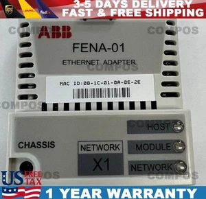 New Sealed Factory ABB FENA-01 Ethernet Adapter Free Shipping US Free TAX - Picture 1 of 6